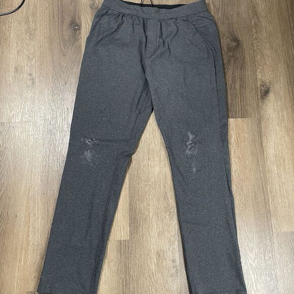 Lululemon Sweatpants Jogger Men Gray Size XL Athleisure Performance Stretch READ - Picture 1 of 13